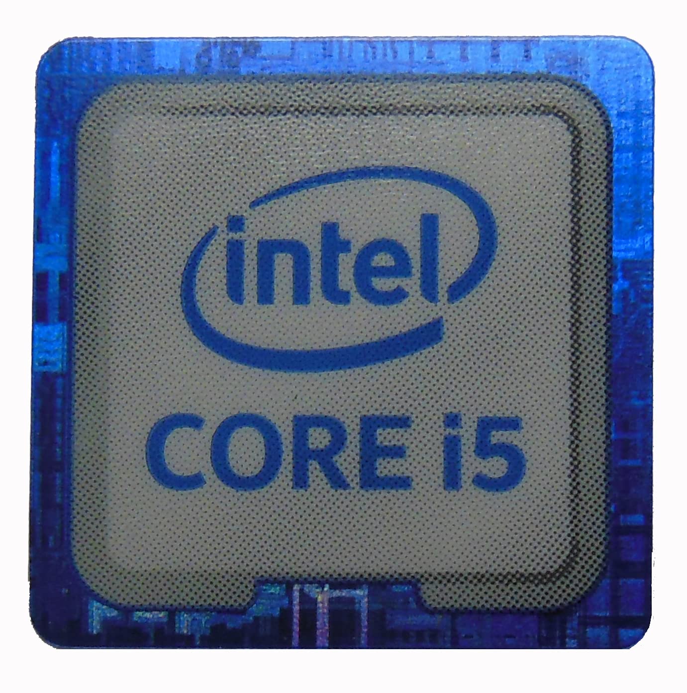 VATH Sticker Compatible with Intel Core i5 18 x 18mm / 11/16