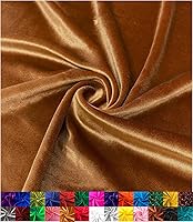 Vista 18 de Barcelonetta Tela de terciopelo elástico Lujo y suave Tela de terciopelo Rollo de 60 pulgadas de ancho 10% elastano Costura, ropa