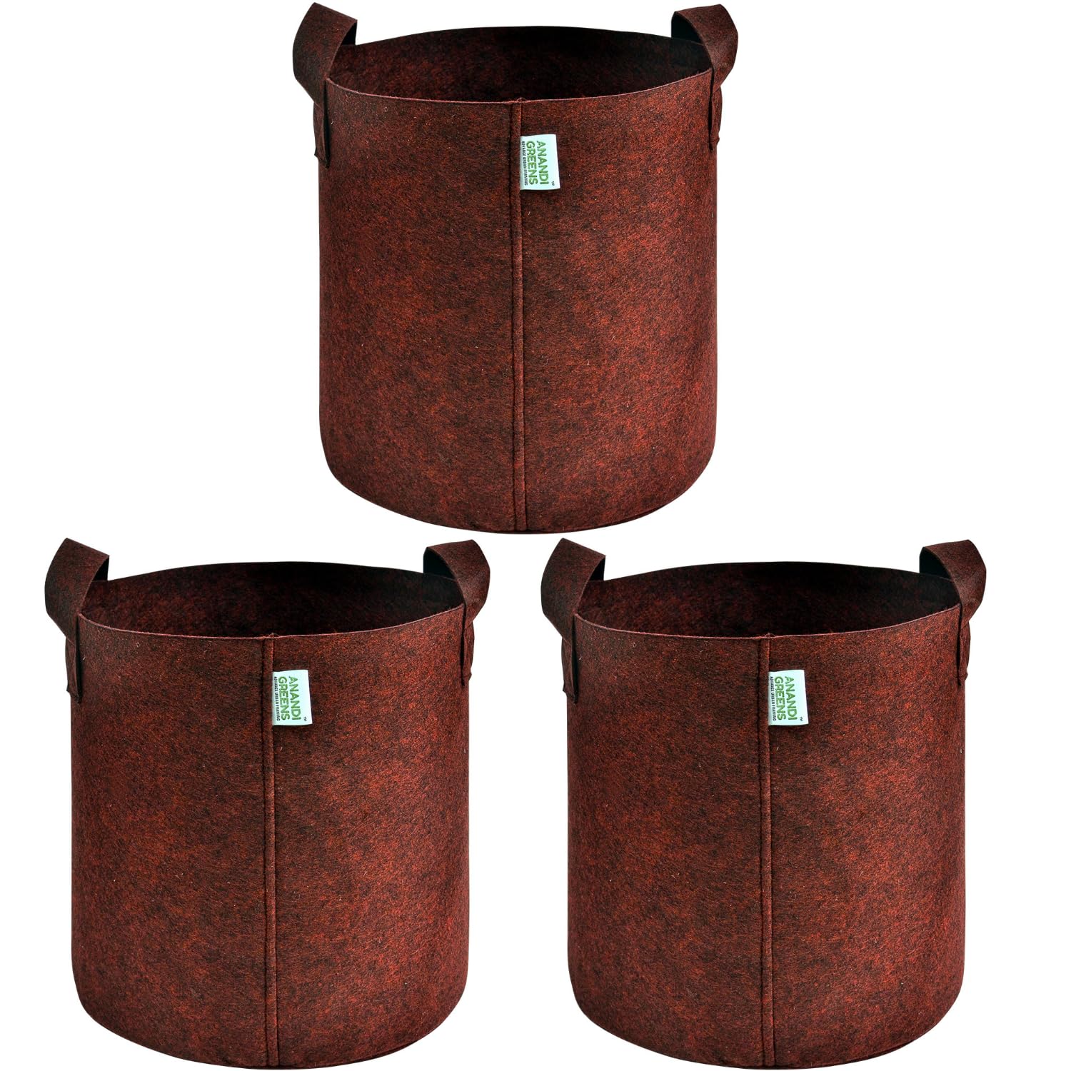 See full amazon price history chart for Anandi Greens 400 GSM Geo Fabric Plant Grow Bag Suitable for Terrace and Flowers Vegetable Gardening Color Maroon 12x12 INCH Pack of 3 Anandi Greens 400 GSM Geo Fabric Plant Grow Bag Suitable for Terrace and Flowers Vegetable Gardening Color Maroon 12x12 INCH Pack of 3 (B0C4FGFRXS) Amazon Price History, Amazon Price Tracker