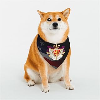 Coat of Arms of Norway Pet Scarf Washable Adjustable for Dogs Cat Pet