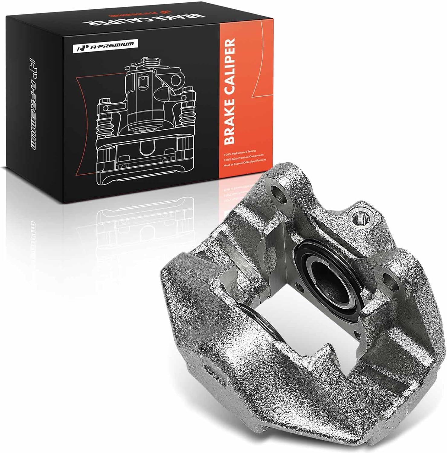 A-Premium Disc Brake Caliper Assembly Compatible with Select Porsche Models - 911 1978 1979 1980 1981 1982 1983 3.0L - Front Left Driver Side