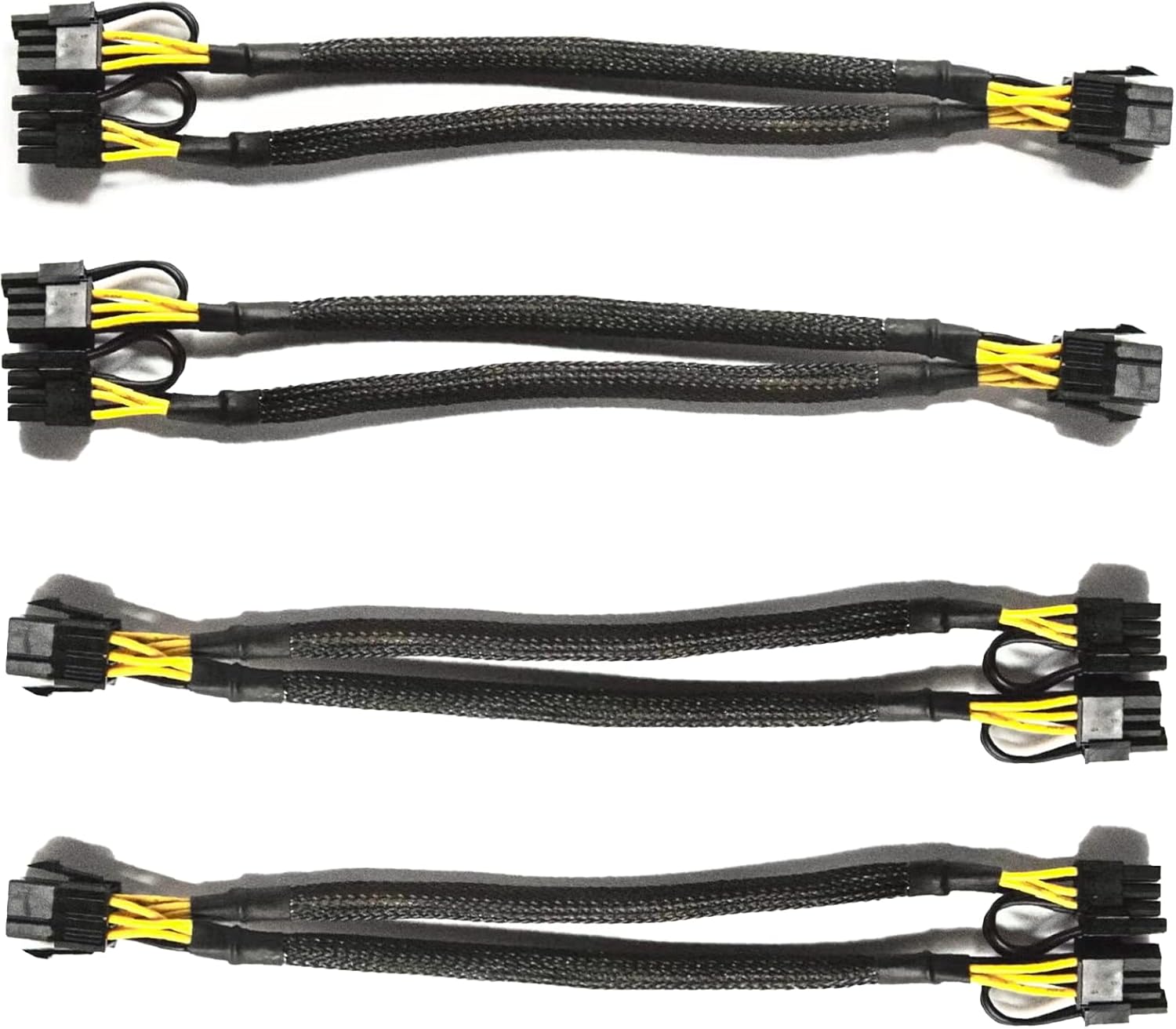 Pcie Splitter GPU Power Cable PCIE 6 Pin Female to Dual 8