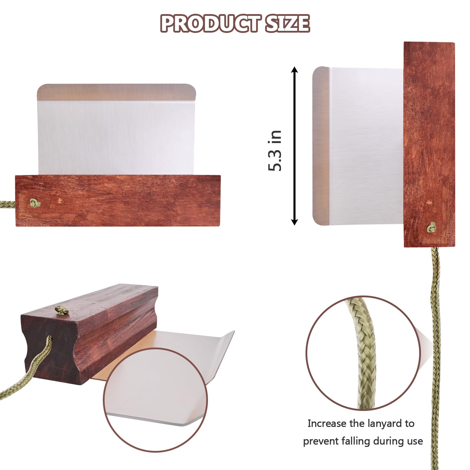 Vinyl-Zaunschienen-Entfernungswerkzeug – Für 10,2x14,0 Cm Schienen, Mit Sicherheitsgurt