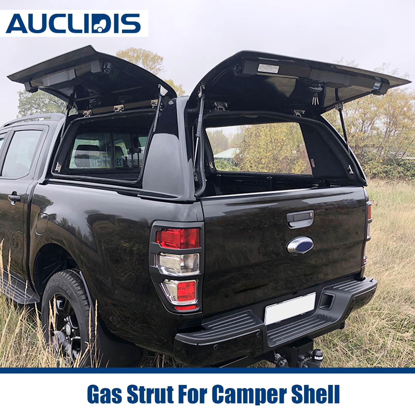 C16-02622 GSNI-5200-30 43,2 cm 12,7 kg/125N Ammortizzatore Molla a Gas Supporto per Leer Camper Shell Truck Topper Cap Canopy Door Window Toolbox Snugtop Parti di ricambio, C1615041 C1615070, Set di 2