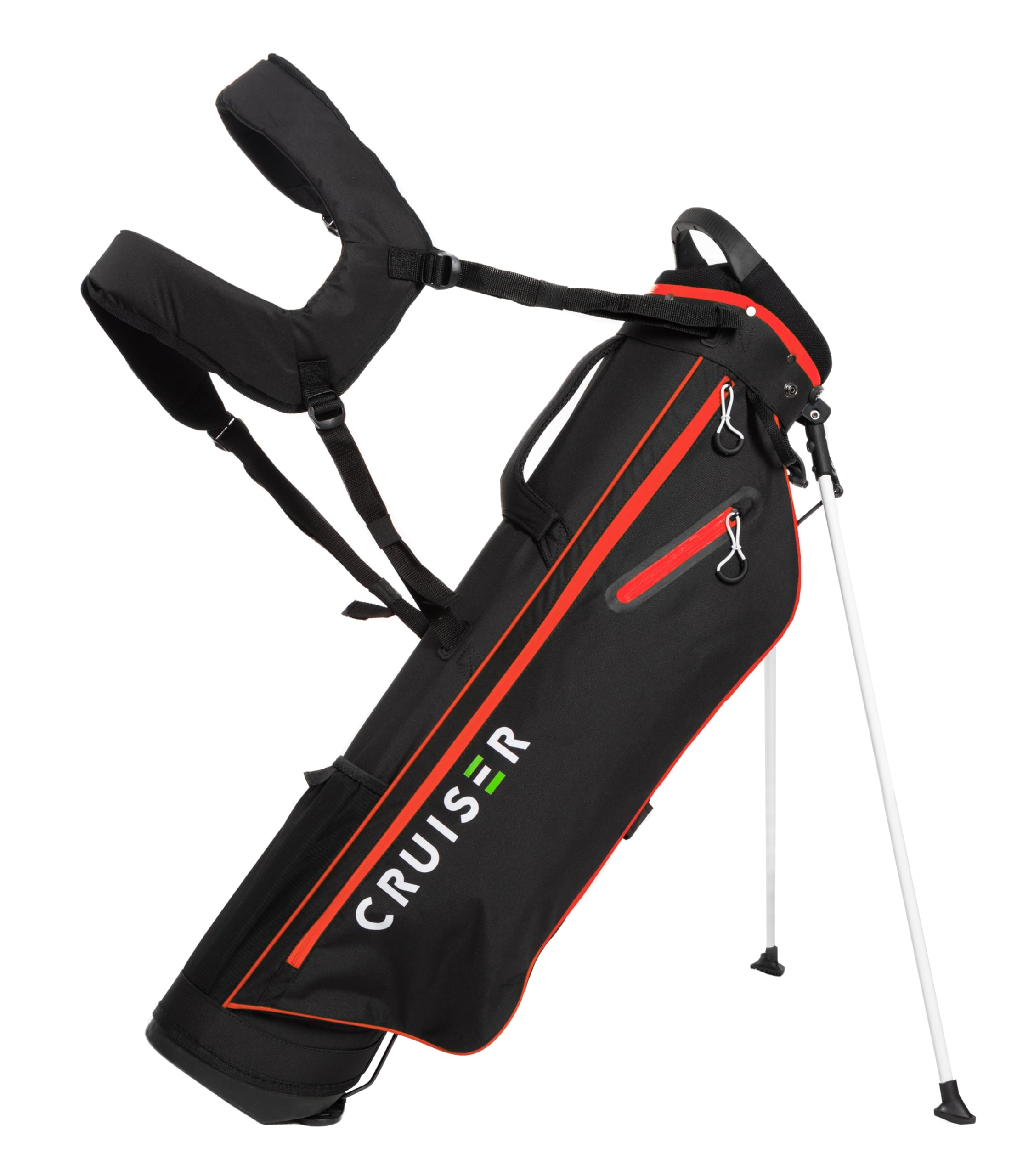CRUISER GOLF (CR-Lite) Bolsa de Golf Ligera con Soporte (1,5 kg) Correa de Hombro Doble Acolchada