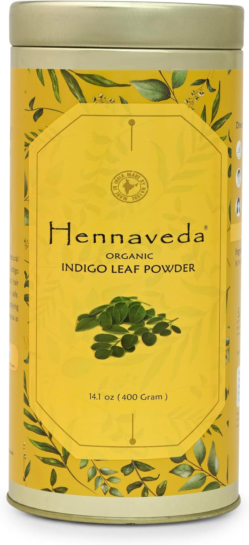 Indigo Powder, 100g (Pack of 4)