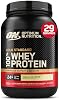 Proteína en Polvo Gold Standard Whey de Optimum Nutrition, Sabor Helado de Vainilla, 2LB 1