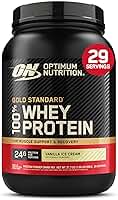 100% Whey Protein Gold Standard (909G) - Sabor Vanilla Ice Cream, Optimum Nutrition