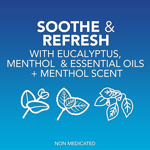 Vista 4 de Vicks VapoShower Plus, tabletas de bomba de ducha, vaporizadores calmantes no medicados, 12 tabletas y cristales de baño Vicks VapoBath, solución