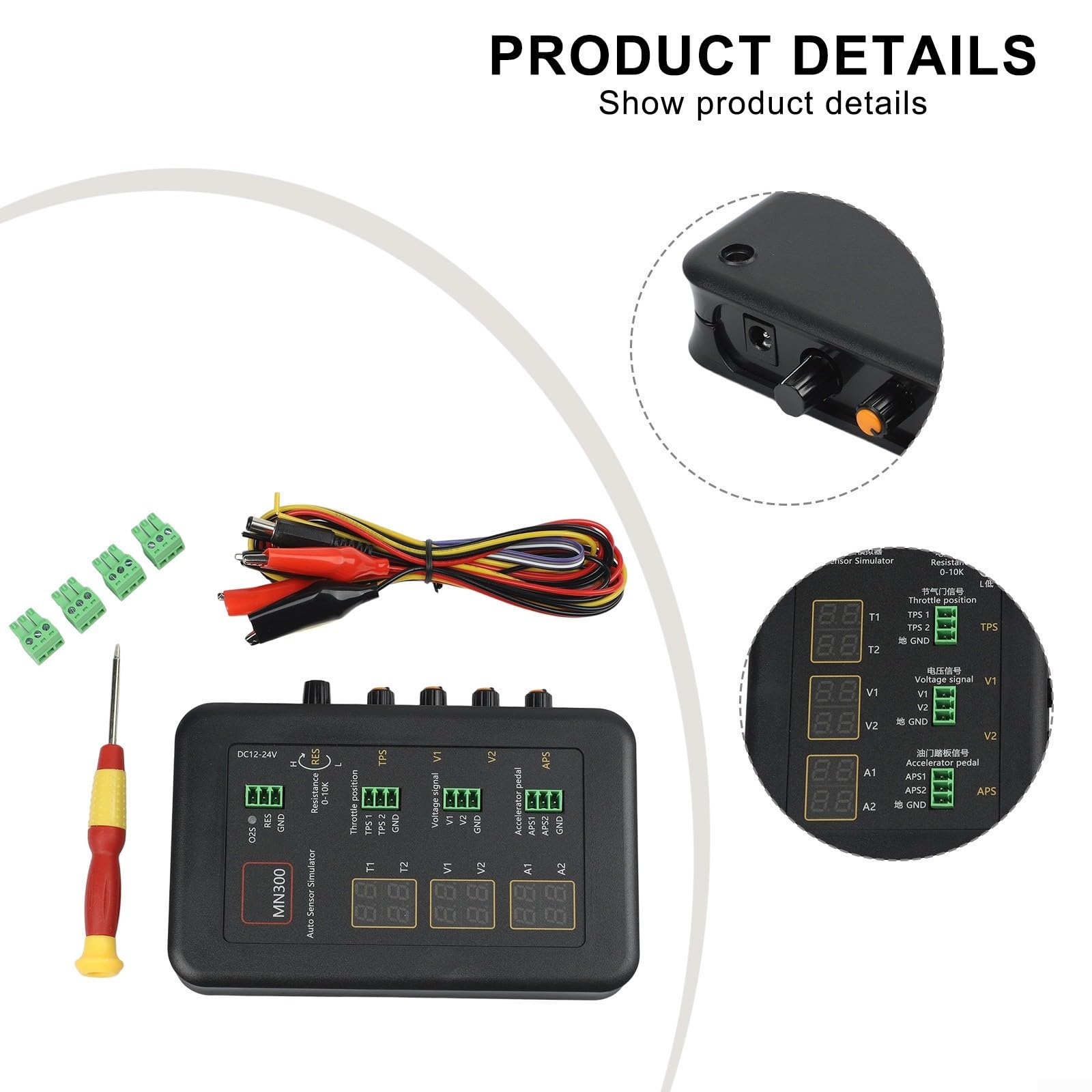 Mnb-3 Sensore Veicolo Simulatore Tester Generatore di Segnale Auto Per Motore Diagnostico E Riparazione Strumento Con Design Per Meccanica