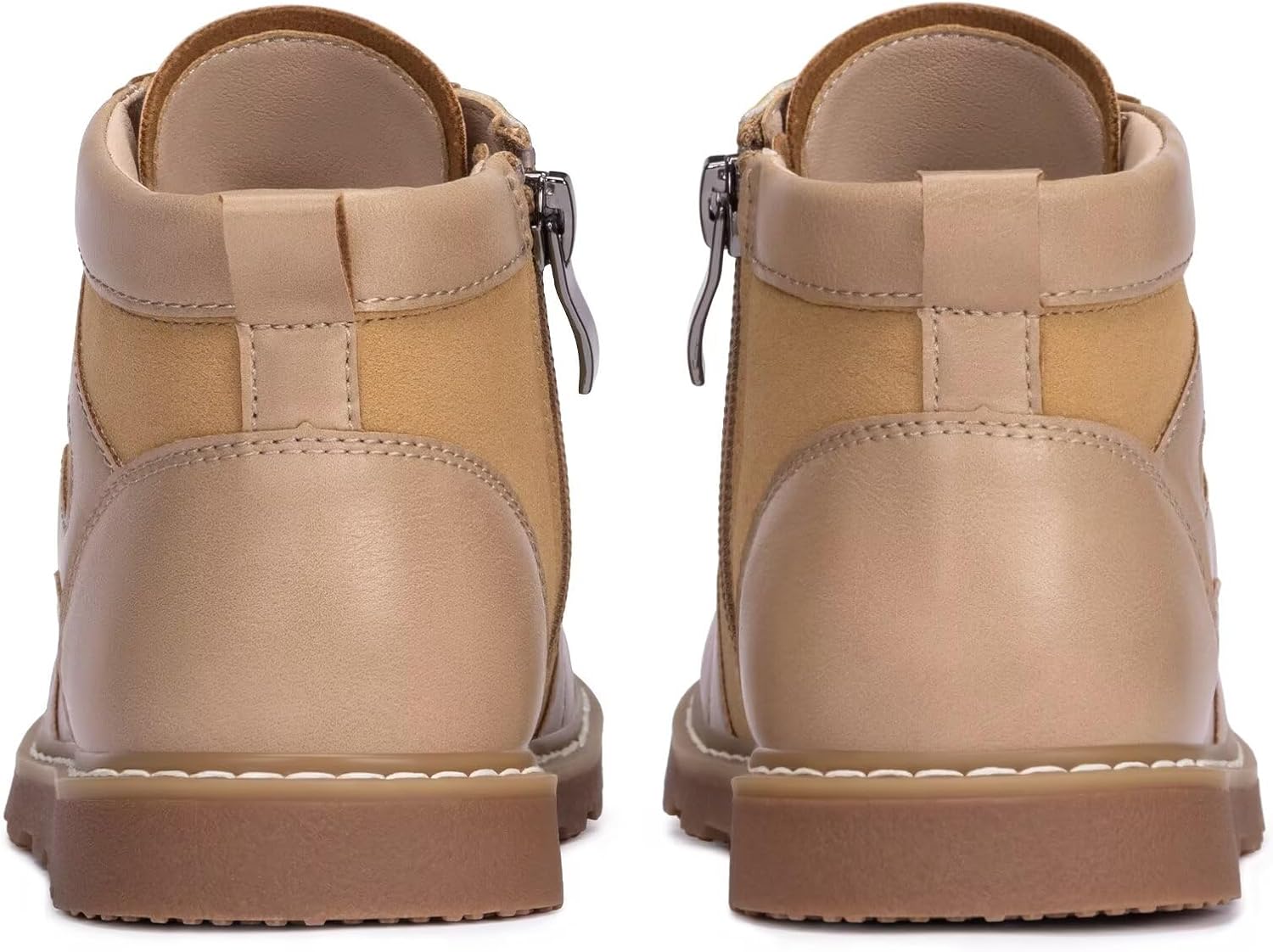 Frank Mully Kids Ankle Boots Boys Girls Outdoor Booties Kids Comfort Work Boot Lace Up Hiking Shoes (Toddler/Little Kid/Big Kid) - Image 4