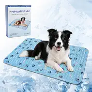 Cooling Mat for Dogs,Self Cooling Dog Bed, Patented Non-Toxic Gel Cooling Pad for Pets, Durable Waterproof Dog Cooling Mat for Small, Medium, Large Dogs and Cats, Indoor Outdoor Summer Use (Medium)