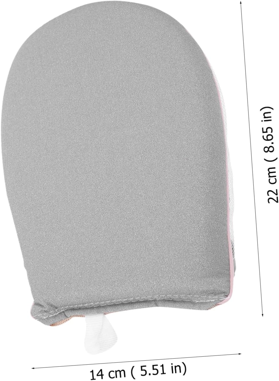 Ciieeo Portable Handheld Ironing Board Heat Resistant Garment Steamer Ironing Gloves 2-Piece Set for Household Use Small Size for Travel and Quick Touch-Ups