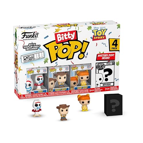 Funko Bitty Pop! 4 Pack: Disney Pixar Toy Story - Forky, Woody, Gabby Gabby