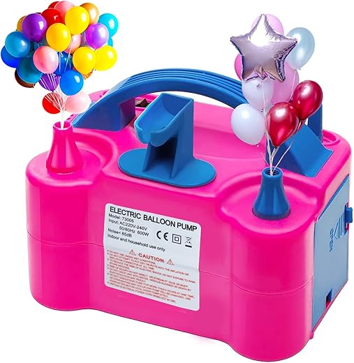 Elektrische Ballonpumpe 600W – Schnell, Tragbar und Effizient