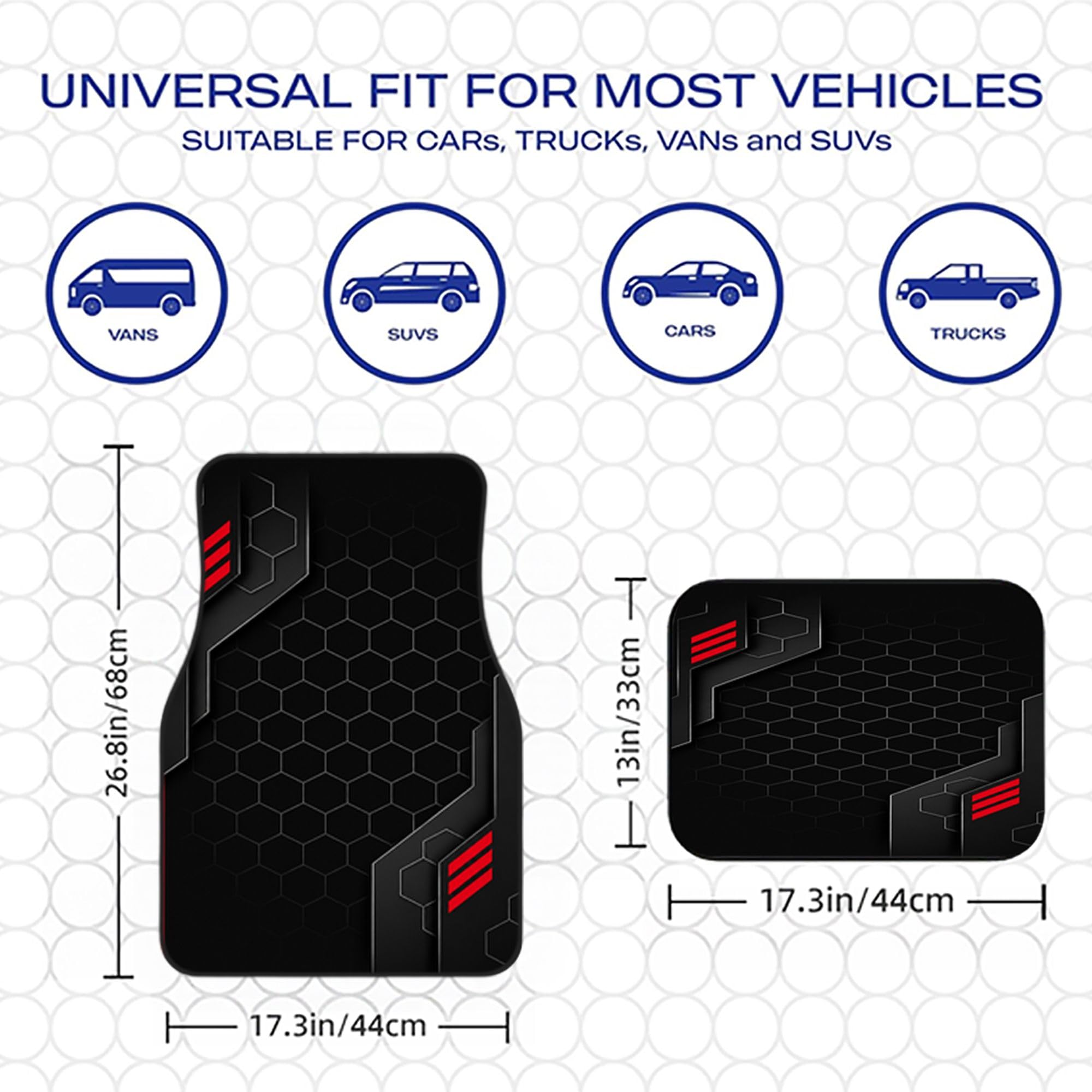 4 Piezas Alfombrillas Coche para Kuga Mk3 ST-Line 2019–2026