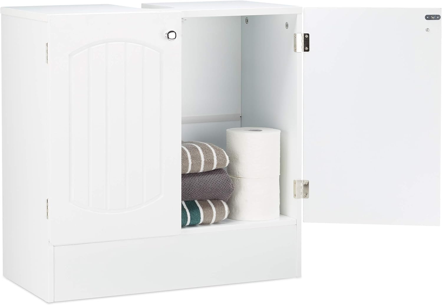 UnderSink Bathroom Wood, Washbasin Vanity Storage Cupboard in