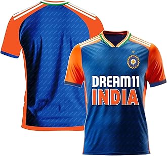 GenericInd Cricket Team T20 New Jersey 2024 for Kids & Boys