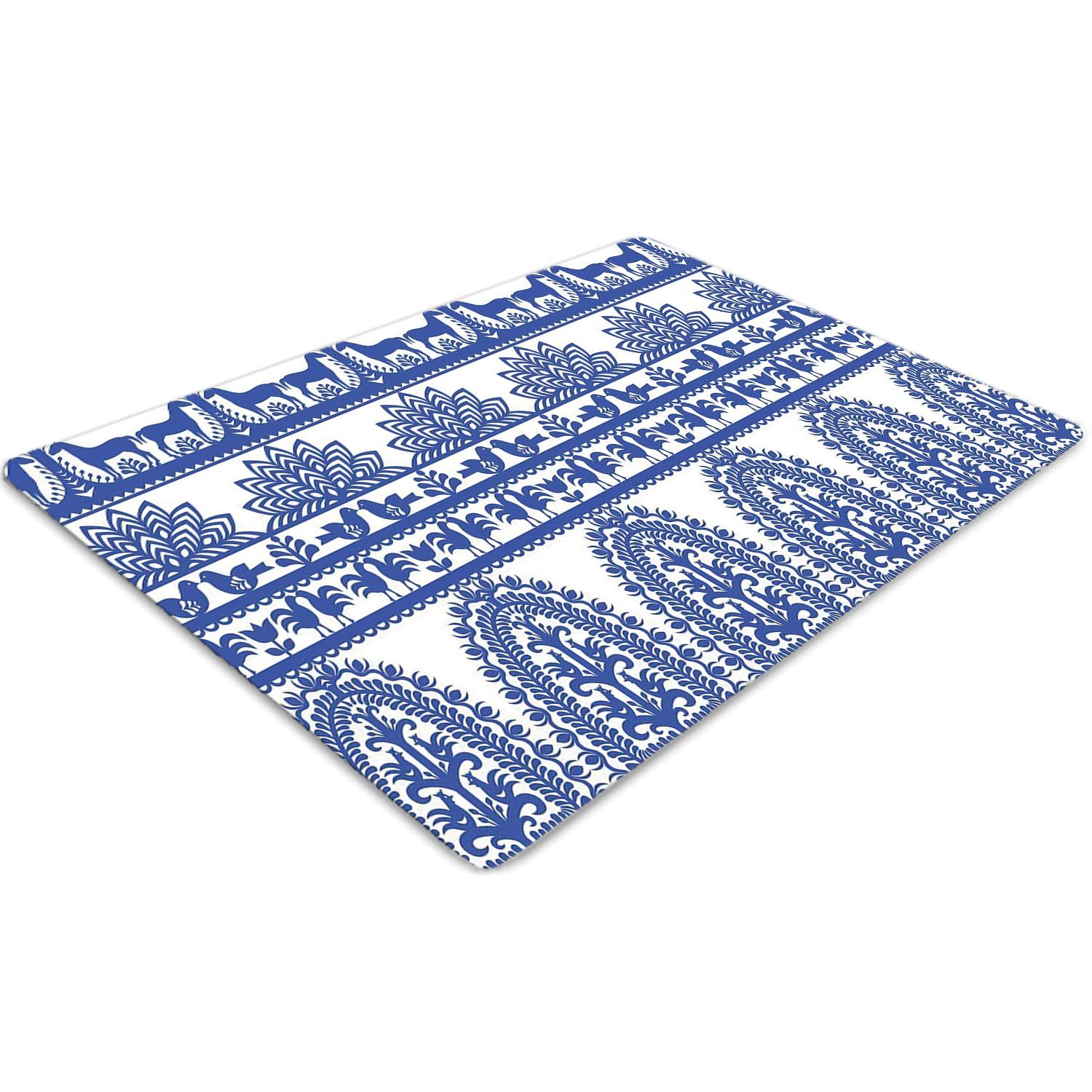 Tapis de protection sol bureau 120x90 cm pour protéger le parquet des roulettes de chaise