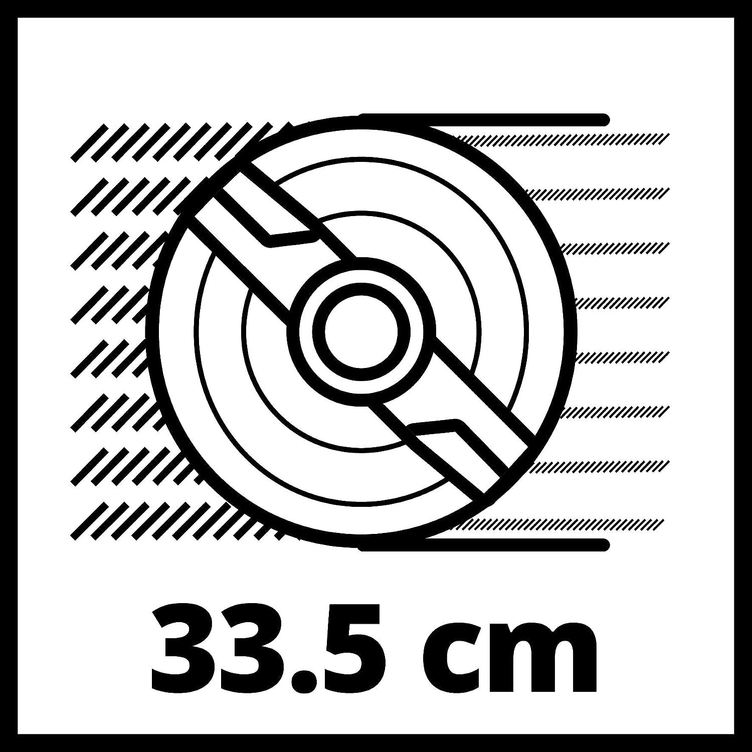 Einhell Kosiarka akumulatorowa RASARRO 36/34 Kit Power X-Change (36 V, szerokość koszenia 34 cm, do 300 m², kosz 30-litrowy, wysokość koszenia 25-65 mm, w tym 2 akumulatory 3,0 Ah + 2 ładowarki)