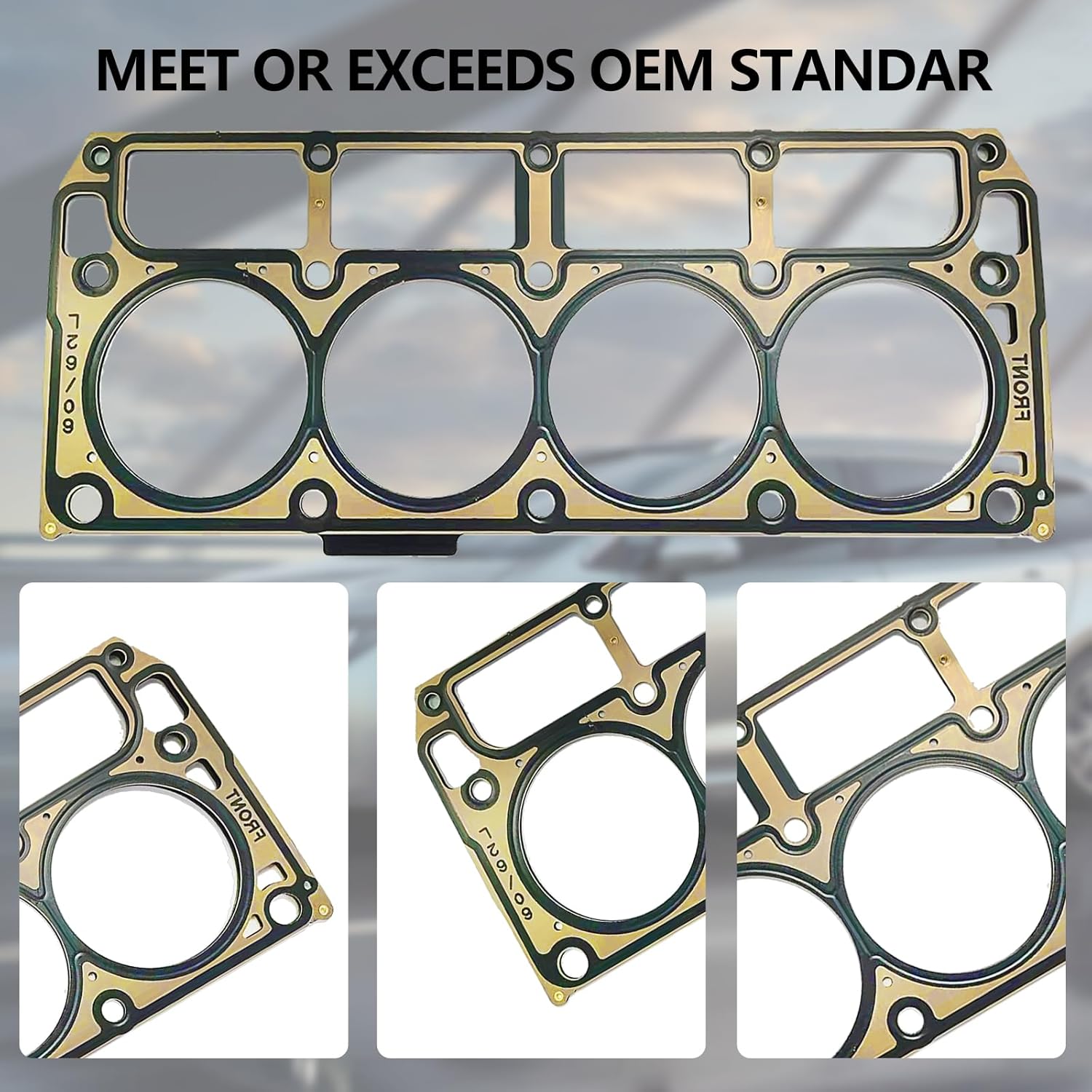 Tooley Racing BTR LS3 Multi Layer MLS Head Gaskets (Pair) -Fits 6.0 6.2 L99 L76 L77 LS2 LQ4 LQ9 L92 L96 L94 L9H