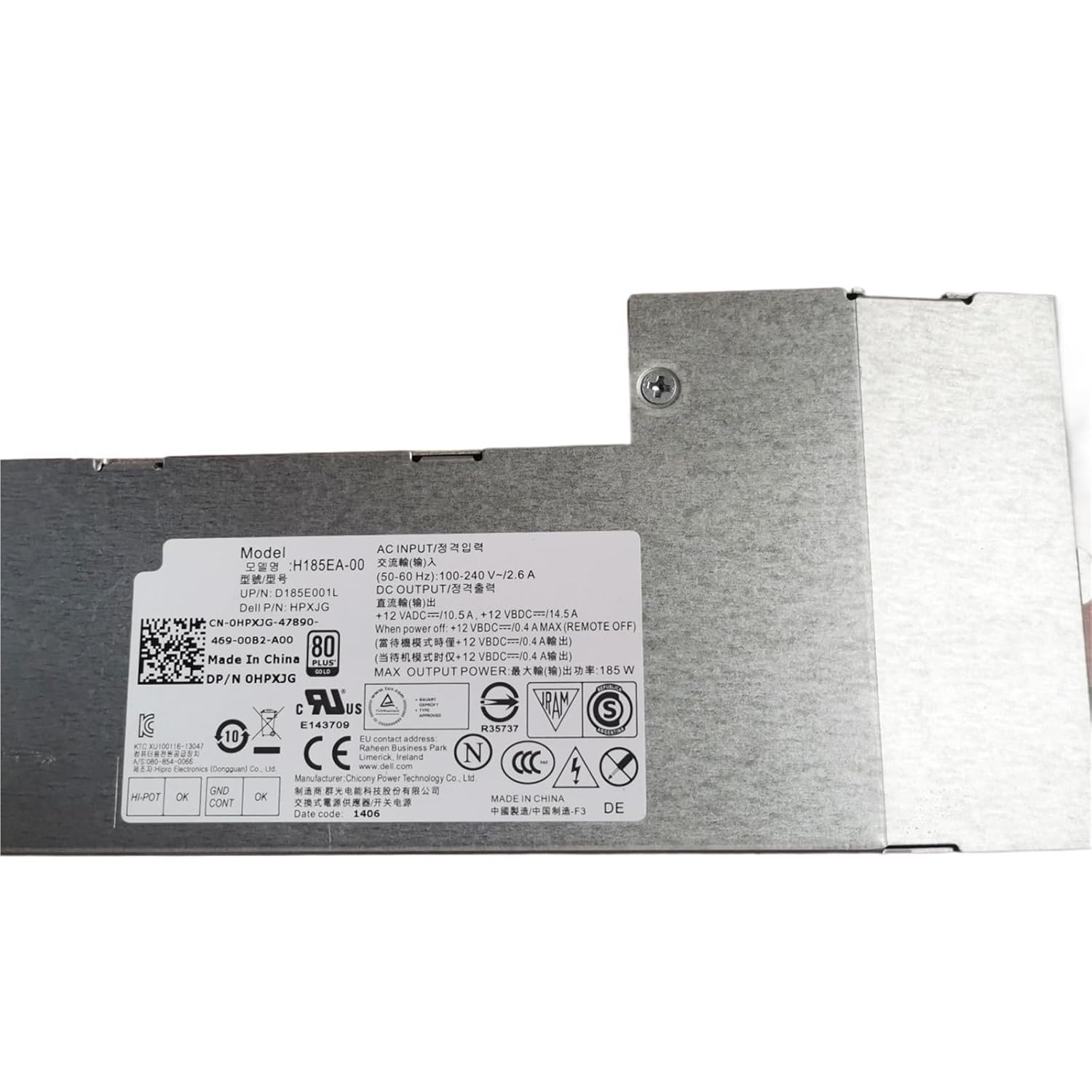 1pc for 9010, 9030, 3340 5348 Power Supply B185EA-00 H185EA-00 D185EA-00 Power Supply 185W
