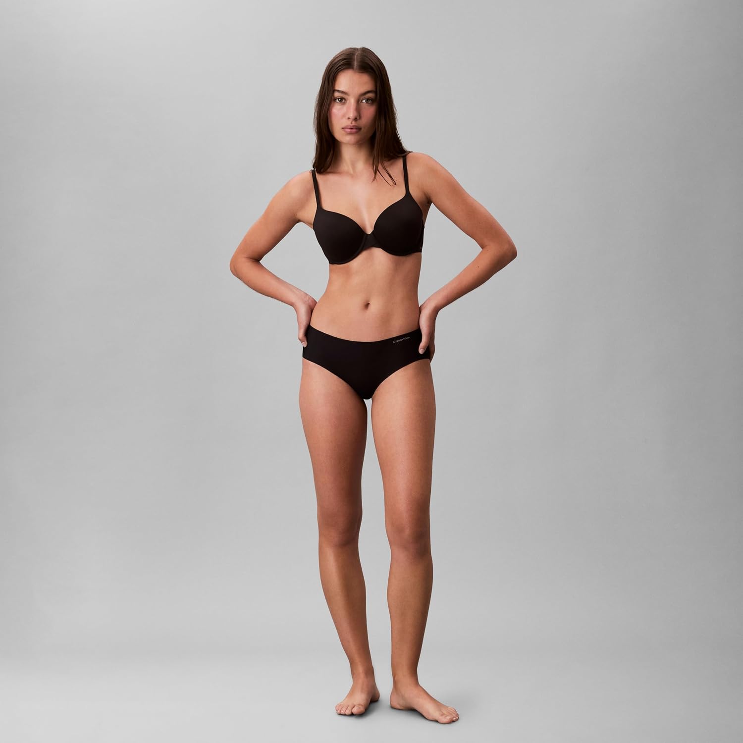 Calvin Klein womens Invisibles Seamless Hipster Panties, Multipack