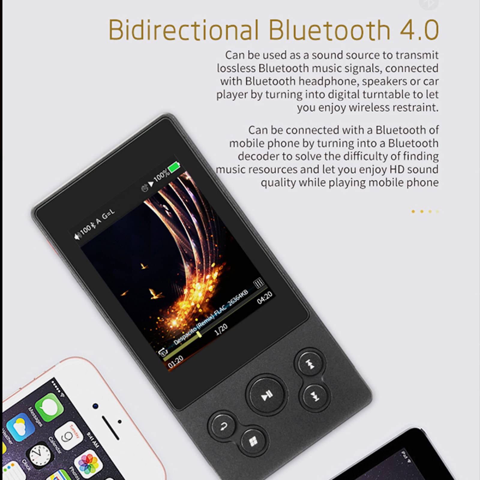 XDUOO X3II X3 II AK4490 USB DAC Bluetooth Portable HD