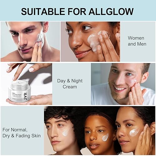 Miniatura 8 de Crema hidratante facial para hombre, crema antienvejecimiento, crema facial para reducir las líneas finas y arrugas, hidratante de día y noche con