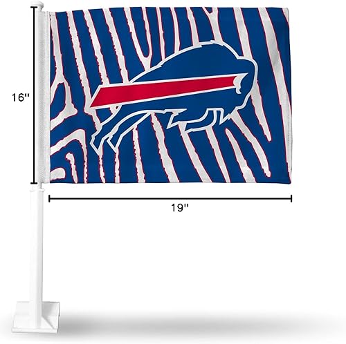 Vista 499 de Rico Industries NFL - Bandera de doble cara para automóvil, accesorio para auto