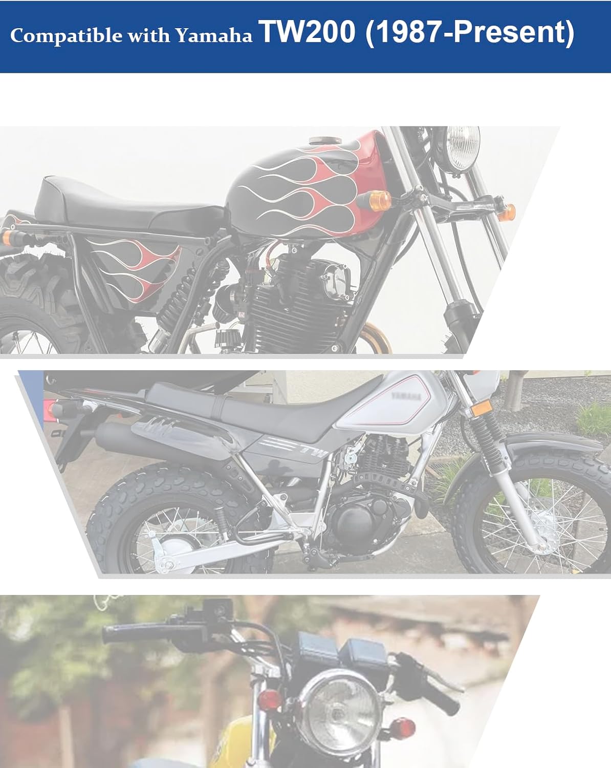 TW200 Rear Rack (1987-Present) Motorcycle Rear Luggage Rack for Yamaha TW 200 1987-2024 Accessories Rear Rack Carrier