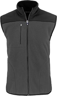 Cutter & Buck mens Cascade Eco Sherpa Fleece Mens Vest