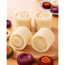 Creative Double-Ended Pastry Mold for Dumplings and Cookies 4, White