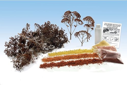 Woodland Scenics Otoño Mix Forest Canopy WSC F1663