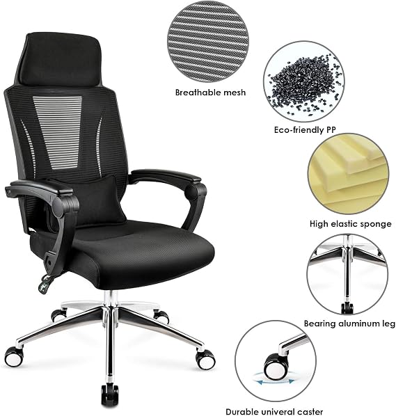 Office Chair MFV007, black, 5054574094465
