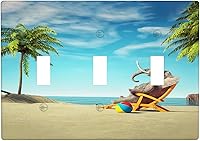 Vista 73 de Placa de interruptor de luz de elefante indio de 1 banda, placa de pared basculante individual, placa decorativa eléctrica GFCI para decoración