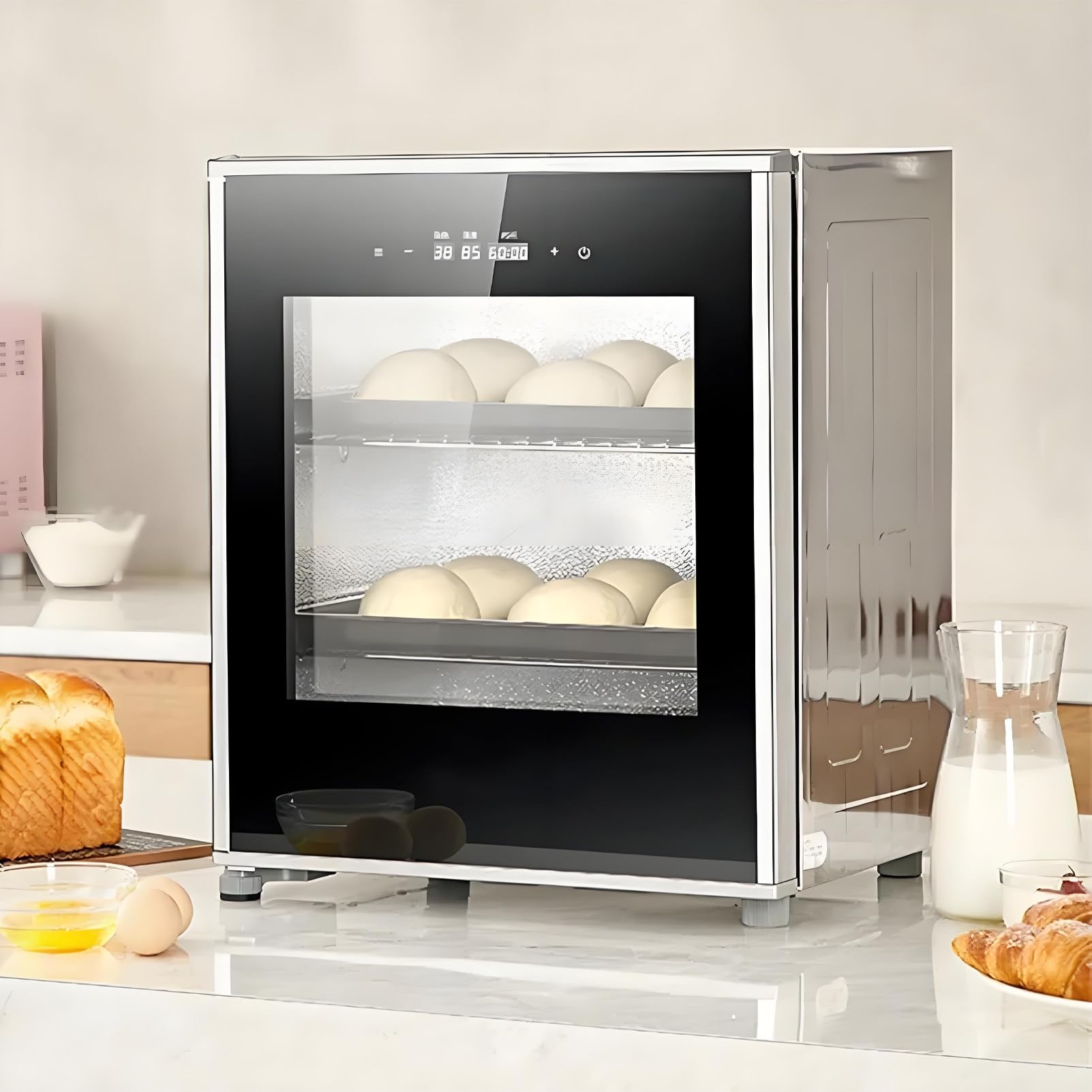 Elektrischer Gärschrank (40/70 l), Timer (1 Min. bis 24 Std.) 70L