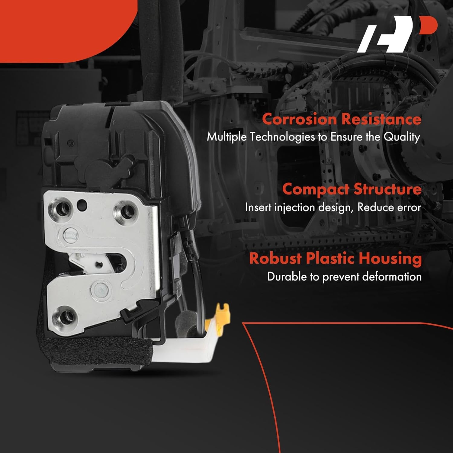 A-Premium Front Left Driver Side Door Lock Actuator Compatible with Nissan Armada 2008-2015, For Model with Intelligent Key