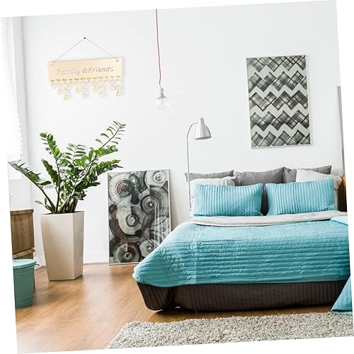 Miniatura 5 de IMIKEYA 7pcs Wooden Calendar Hanging Tag Calendarios De Adviento Wall Calendar Dates Reminder Plaque Family Friends Birthday Calendar Diy