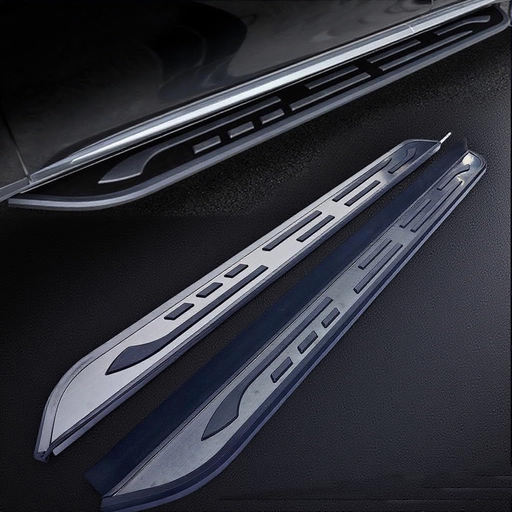 Fit for Hyundai Tucson NX4 2022-2025 Aluminium Fixed Running Board/Side Step Nerf Bar-Complete Kit-Car Accessories(Non-Slip Graphic Style)(XMH)
