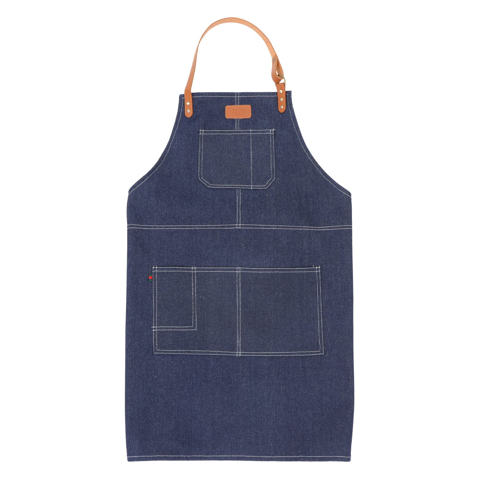 Delantal de Jardinería y Cocina para Artistas Unisex con Color Azul