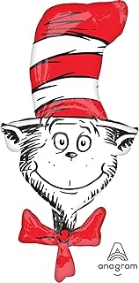 Dr. Seuss Super Shape Foil Globo