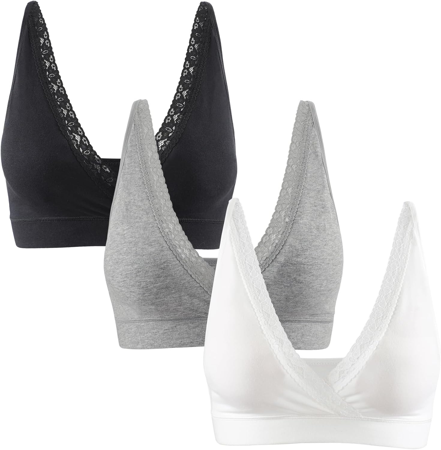 Comfort Meets Function: Lace Cotton Maternity Nursing Bras Review