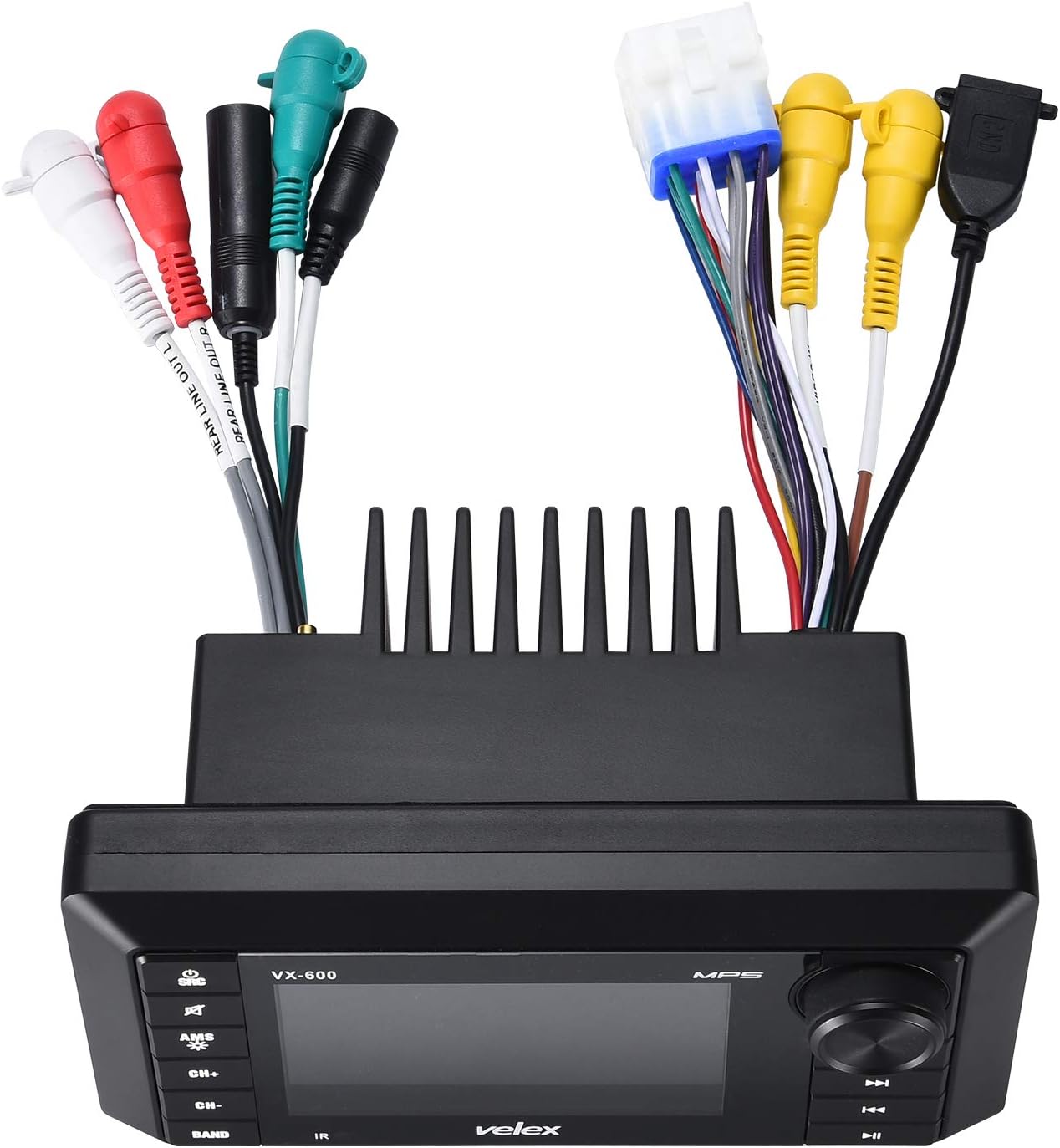 Hottest Sales Marine Bluetooth Stereo Audio/Video Receiver AM FM Radio MECH Less for Yacht, Power Sport Marine Audio Video Media Player