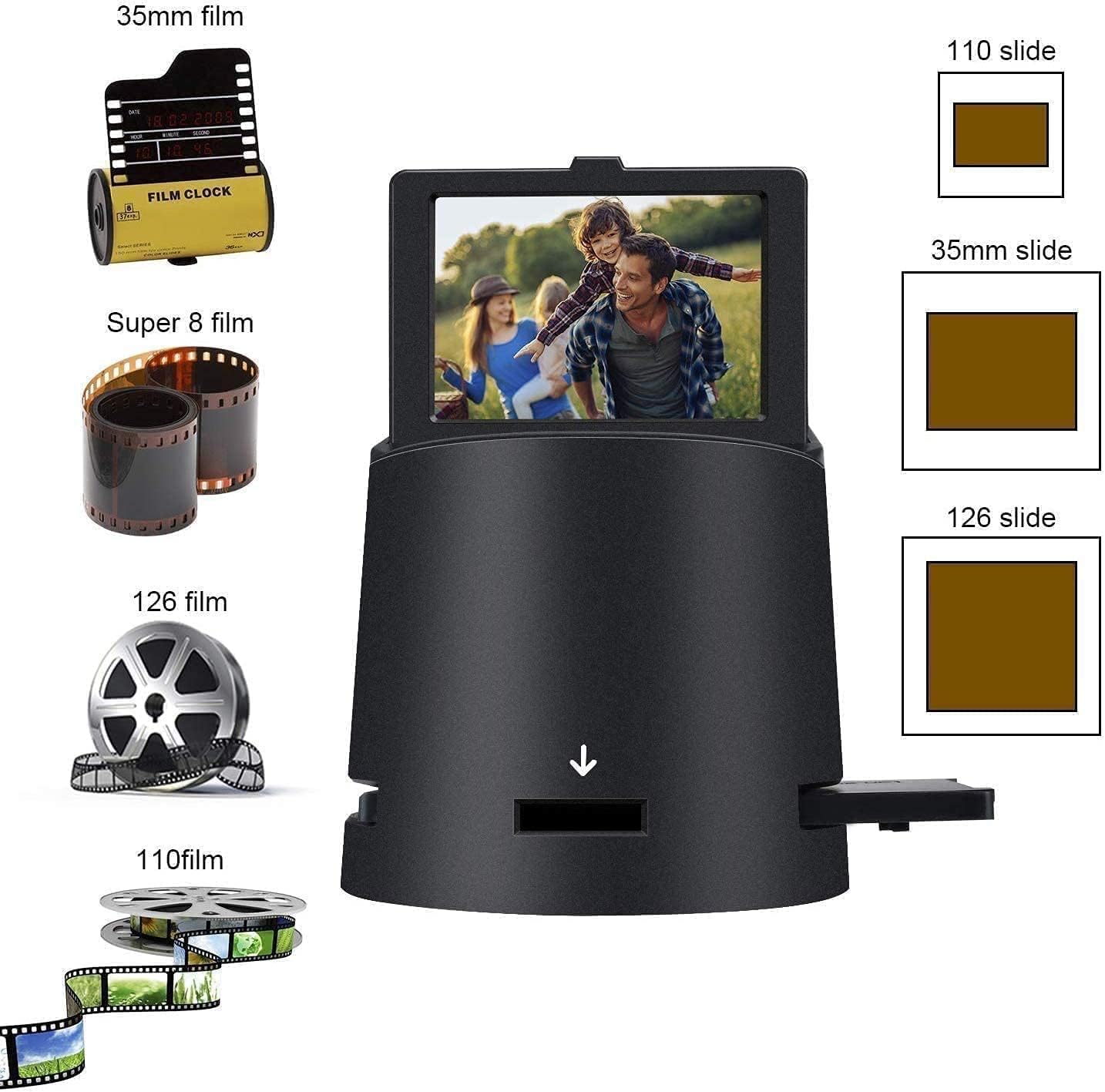 Supported Film and Slide Types