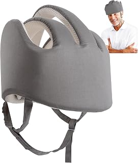 JDVBDNK Soft Protective Helmet for Elderly Falls - Shock-Absorbing Head Guard for Seniors Seizures & Injuries