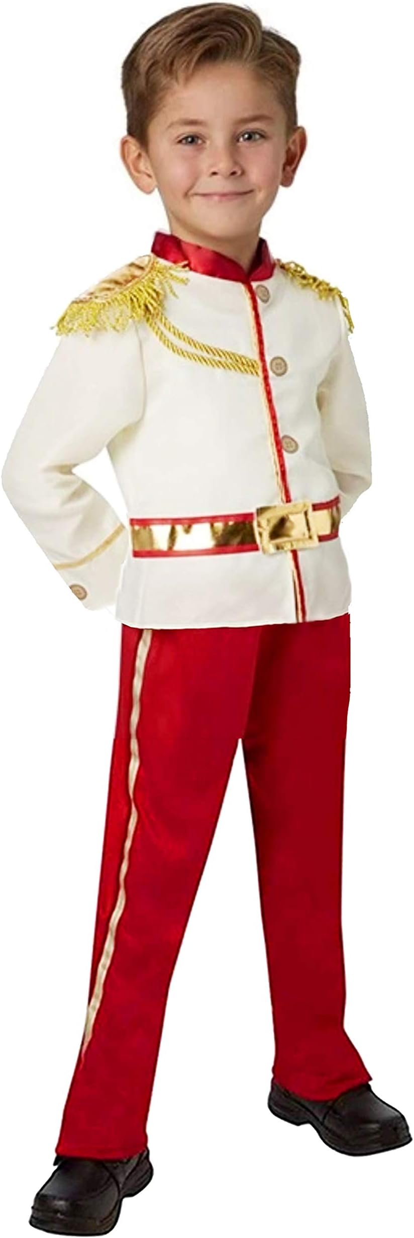 YuDanae Prince Charming Costume Prince Dress up Medieval Royal Prince Outfit Costume for Toddler Kids Boys Aged 3-10…