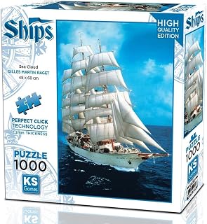 Ks Games 1000 Parça Sea Cloud Puzzle - Gilles Mart
