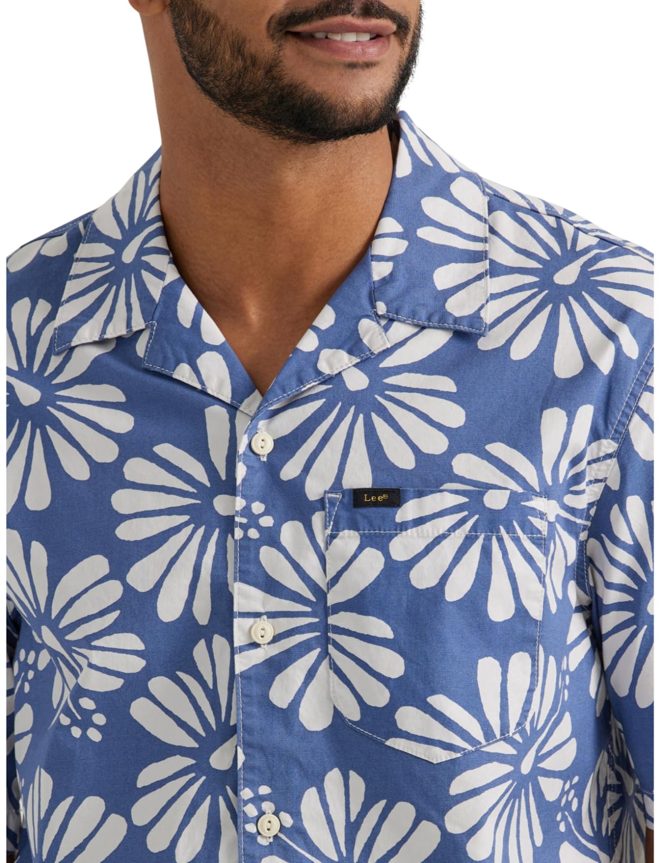 Lee Camicia da campeggio a maniche corte da uomo Extreme Motion