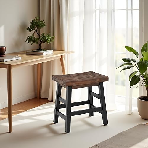 Miniatura 37 de Alaterre Furniture Pomona - Escritorio de estudio industrial de 48 pulgadas con parte superior de madera de pino maciza, 2 estantes abiertos y marco